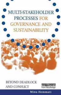 Multi Stakeholder Processes for Governance and Sustainability