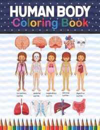 Human Body Coloring Book