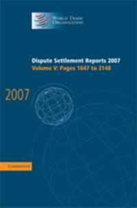 Dispute Settlement Reports 2007