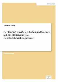 Der Einfluss von Zielen, Rollen und Normen auf die Effektivitat von Geschaftsbeziehungsteams