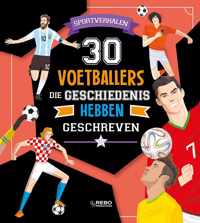 30 voetballers die geschiedenis hebben geschreven