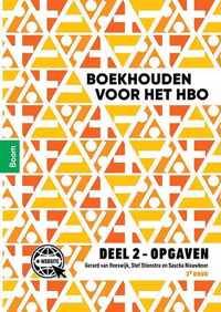 Boekhouden voor het hbo deel 2 Opgaven