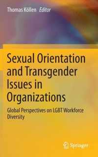 Sexual Orientation and Transgender Issues in Organizations