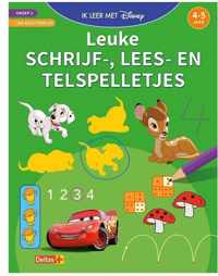 Ik leer met Disney 0 -  Leuke schrijf-, lees- en telspelletjes Groep 1, 2de kleuterklas