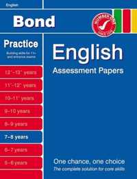 Bond English Assessment Papers 7-8 Years