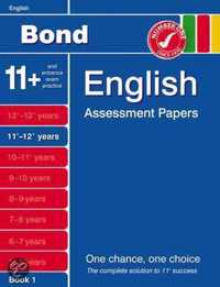 Bond English Assessment Papers 11+-12+ Years Book 1
