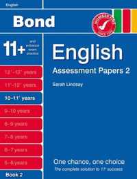 Bond Assessment Papers English 10-11+ Yrs Book 2