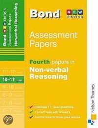 Bond Fourth Papers in Non-verbal Reasoning 10-11+ Years