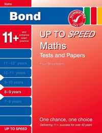 Bond Up to Speed Maths Tests and Papers 8-9 Years