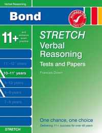 Bond Stretch Verbal Reasoning Tests and Papers 10-11+ Years