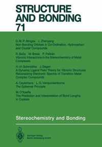 Stereochemistry and Bonding