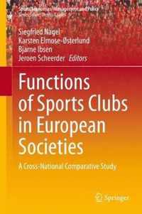 Functions of Sports Clubs in European Societies