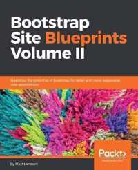 Bootstrap Site Blueprints Volume II