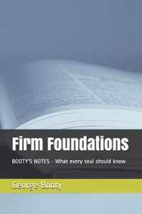 Firm Foundations