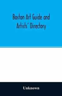 Boston art guide and artists' directory