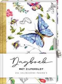 Dagboek met cijferslot voor volwassenen - Botanical - Hardcover (9789464322835)