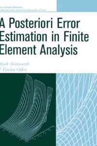 A Posteriori Error Estimation In Finite Element Analysis