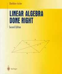 Linear Algebra Done Right