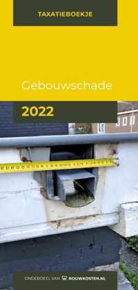 Taxatieboekje  -   Gebouwschadeboekje 2022