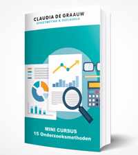 15 Onderzoeksmethoden - Claudia de Graauw