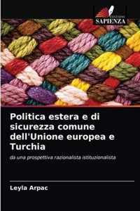 Politica estera e di sicurezza comune dell'Unione europea e Turchia