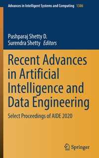 Recent Advances in Artificial Intelligence and Data Engineering