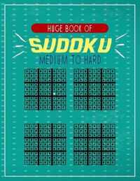 Huge Book of Sudoku Medium to Hard