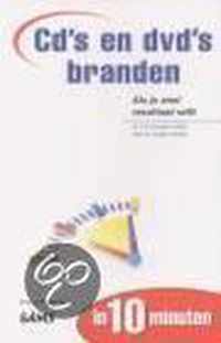 In 10 minuten cd's en dvd's branden in 10 minuten