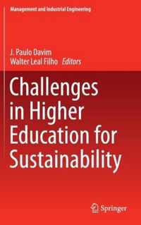 Challenges in Higher Education for Sustainability