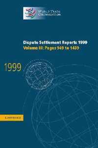 Dispute Settlement Reports 1999