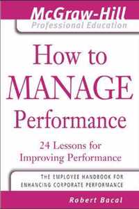 How to Manage Performance