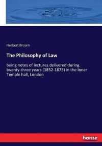 The Philosophy of Law