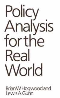 Policy Analysis for the Real World