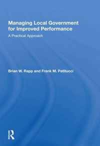 Managing Local Government For Improved Performance