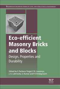 Eco-Efficient Masonry Bricks And Blocks