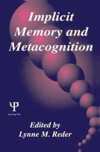 Implicit Memory and Metacognition