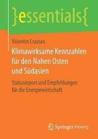 Klimawirksame Kennzahlen fuer den Nahen Osten und Suedasien