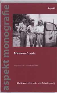 Aspect monografie  -   Brieven uit Canada