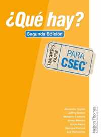 ?Que Hay? Teacher's Guide CSEC (R)