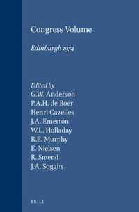 Congress Volume Edinburgh 1974