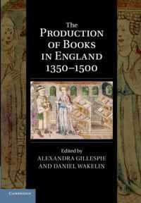 Production Of Books In England 1350-1500