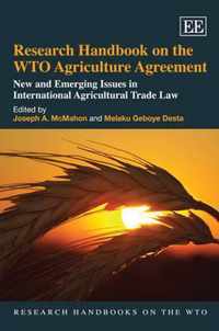 Research Handbook on the WTO Agriculture Agreement