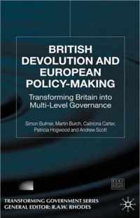 British Devolution and European Policy-Making