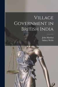 Village Government in British India