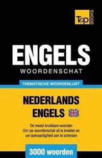 Thematische woordenschat Nederlands-Brits-Engels - 3000 woorden