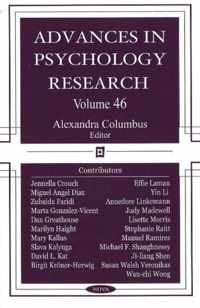 Advances in Psychology Research