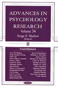 Advances in Psychology Research