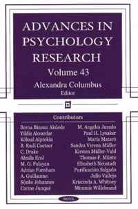 Advances in Psychology Research