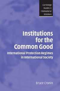 Institutions For The Common Good