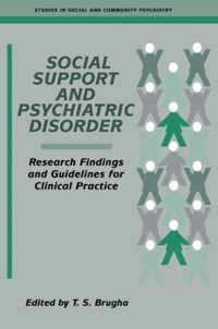 Social Support and Psychiatric Disorder